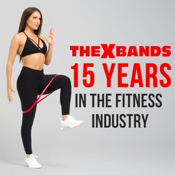 Durable X Bands Booty Resistance Bands Set of 5