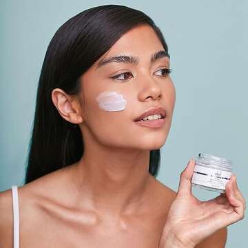 Whish Blue Matcha Restoring Mask - Green Tea & Shea Butter Detox, Purify, & Balance Skin - Hydrating Face Mask To Rejuvenate Oily, Tired Skin - Paraben & Sulfate Free - 2 fl oz