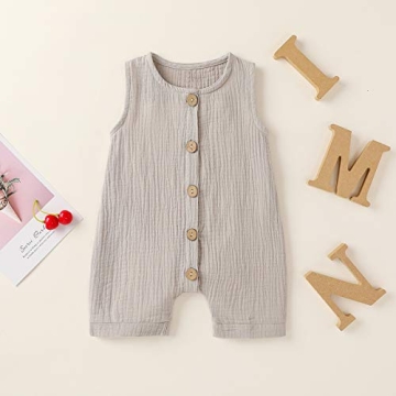 Cecobora Infant Romper for Newborns Boys Girls Summer