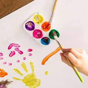 2 Pack of 18-Inch Easel Paper Roll for Arts & Crafts, Fits Most Standard Kids Easels, 100-Foot Rolls, 18" x100'