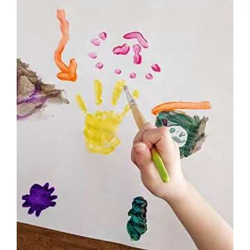 2 Pack of 18-Inch Easel Paper Roll for Arts & Crafts, Fits Most Standard Kids Easels, 100-Foot Rolls, 18" x100'