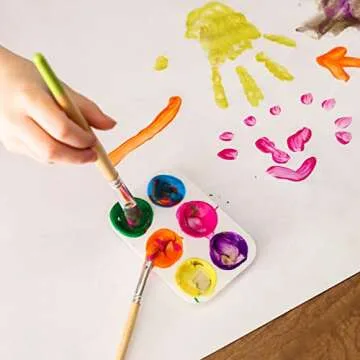 2 Pack of 18-Inch Easel Paper Roll for Arts & Crafts, Fits Most Standard Kids Easels, 100-Foot Rolls, 18" x100'