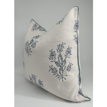 Jillien Harbor Floral Throw Pillow Cover for Home