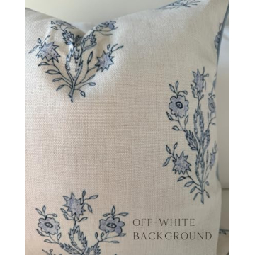 Jillien Harbor Floral Throw Pillow Cover for Home