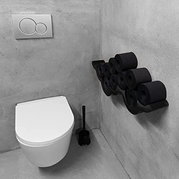 Renova Black Toilet Paper 3-Ply - Eco-Friendly Luxury for Home