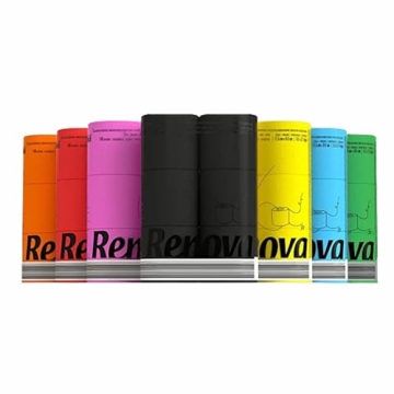 Renova Black Toilet Paper 3-Ply - Eco-Friendly Luxury for Home