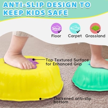 Hazms Stepping Stones for Kids Enhance Balance and Play