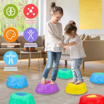 Hazms Stepping Stones for Kids Enhance Balance and Play