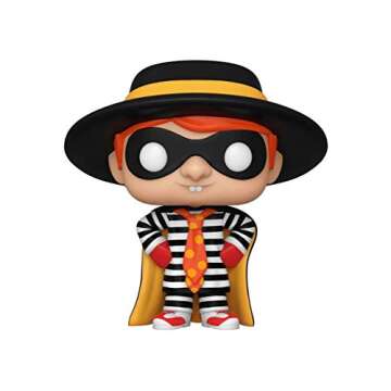 Funko Pop! Ad Icons: McDonald's - Hamburglar, Multicolor, 3.75 inches