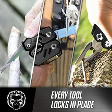 Holtzman's 3 Piece Pocket Multitool Gift Set for Adventurers