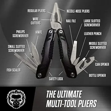 Holtzman's 3 Piece Pocket Multitool Gift Set for Adventurers