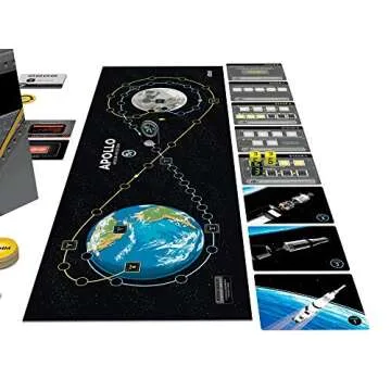 Buffalo Games - Apollo Games (NASA) - Long Play Strategy Game - Great for Game Night - Space Mission