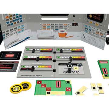 Buffalo Games - Apollo Games (NASA) - Long Play Strategy Game - Great for Game Night - Space Mission