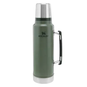 Stanley Classic Vacuum Insulated Bottle - 1.5 QT Camping Thermos
