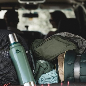 Stanley Classic Vacuum Insulated Bottle - 1.5 QT Camping Thermos