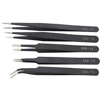 BXQINLENX Professional 20 PCS Model Tools Kit Modeler Basic Tools Craft Set Hobby Building Tools Kit for Gundam Car Model Building Repairing and Fixing(I)