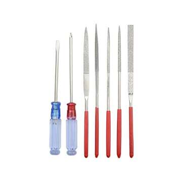 BXQINLENX Professional 20 PCS Model Tools Kit Modeler Basic Tools Craft Set Hobby Building Tools Kit for Gundam Car Model Building Repairing and Fixing(I)