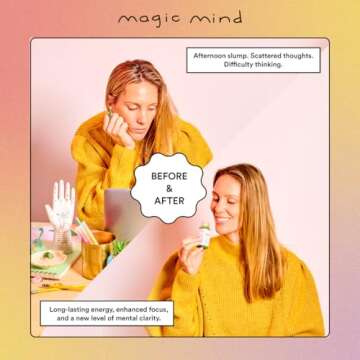 Magic Mind Energy and Focus Drink Shots for Productivity