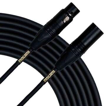 Mogami Gold STUDIO-25 XLR Microphone Cable - 25 Ft with Gold Contacts