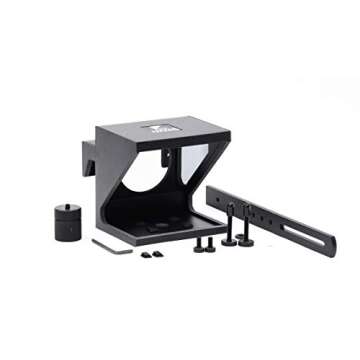 Little Prompter, The Original Compact Personal Teleprompter for Video Production. No Studio Required. Perfect for DSLRs, Webcams, and Built-in Laptop Cameras. Use with iOS or Android.