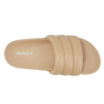 Soda BETWEEN Women Flat Open Toe Stylish Sandals