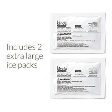 Kiinde Twist Breast Milk Storage Bag and Ice Pack Kit for Breastfeeding Moms - Gray