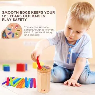 KLT Montessori Toys: Color Sorting Fun for Toddlers