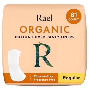 Rael Organic Cotton Panty Liners - Thin & Sensitive Care