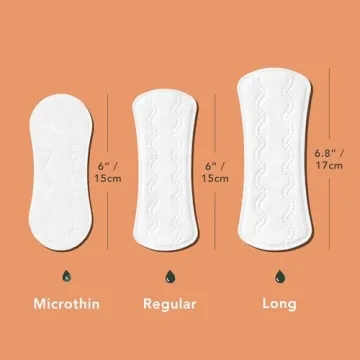 Rael Organic Cotton Panty Liners - Thin & Sensitive Care