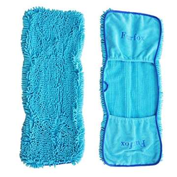 Furfox Absorbent Dog Towel, Microfiber Quick Drying Towel Machine Washable with Hand Pockets Pet Towel for Medium Large Dog 35 x 15''