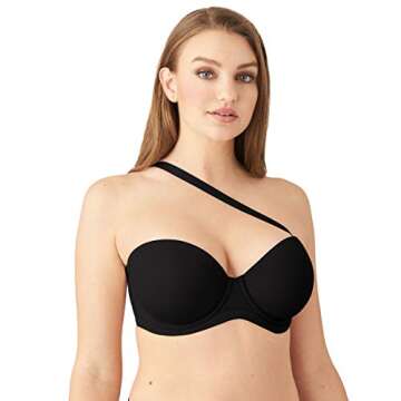 Wacoal Women's Red Carpet Strapless Bra, Black, 30D