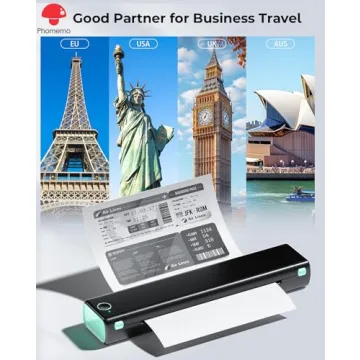 Phomemo M08F Portable Thermal Printer for Travel