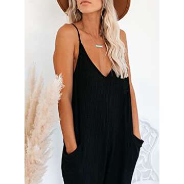 AlvaQ Waffle Knit Romper for Chic Summer Style