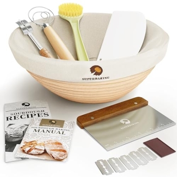 Superbaking Banneton Kit - Essential Bread Proofing Set