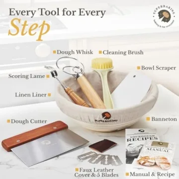 Superbaking Banneton Kit - Essential Bread Proofing Set