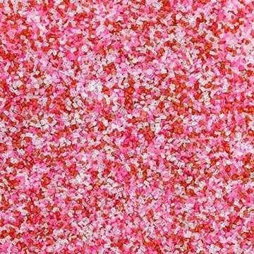 Valentines Sprinkles for Cake Decorating and Cookies
