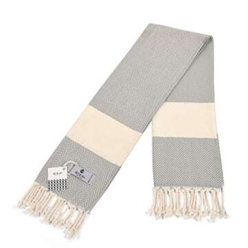 Premium Aegean Luxury Turkish Hand Towels Set - Organic Cotton