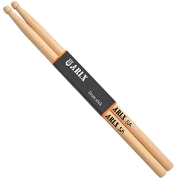 High-Quality 5A Maple Drumsticks for Drummers - 1 Pair