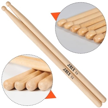5A Maple Drumsticks - Perfect for Drummers