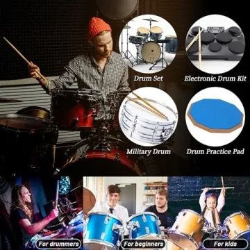 5A Maple Drumsticks - Perfect for Drummers