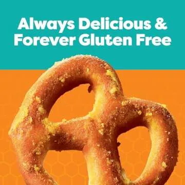 Glutino Gluten Free Honey Mustard Pretzel Twists, Gluten Free Snacks, 14.1 oz.