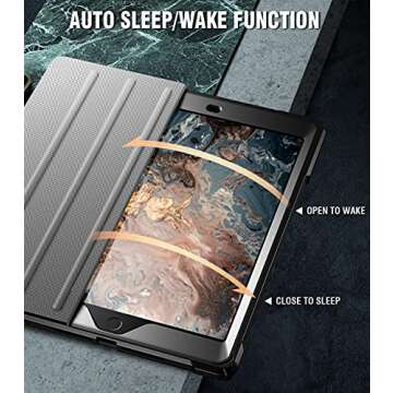 Poetic Explorer Case: iPad 10.2 Rugged Folio with Protector