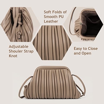 GLITZALL Clutch Purse Dumpling Bag Women Designer Handbag