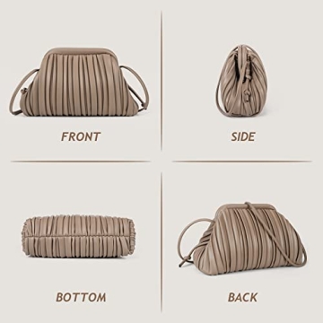 GLITZALL Clutch Purse Dumpling Bag Women Designer Handbag