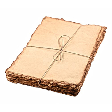 LEATHER VILLAGE Watercolor Paper - 7.5 X 11 inches, 50 Sheets - Mixed Media Watercolor Paper - 150 G...