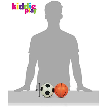Kiddie Play Set 4 Soft Sports Balls Perfect for Toddlers