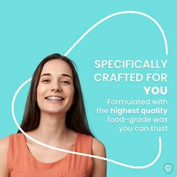 Premium Orthodontic Wax Strips for Braces & Aligners