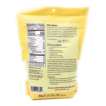Bobs Red Mill Garbanzo Bean Flour for Gluten-Free Baking