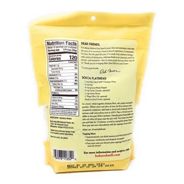 Bobs Red Mill Garbanzo Bean Flour for Gluten-Free Baking