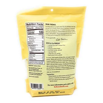 Bobs Red Mill Garbanzo Bean Flour for Gluten-Free Baking
